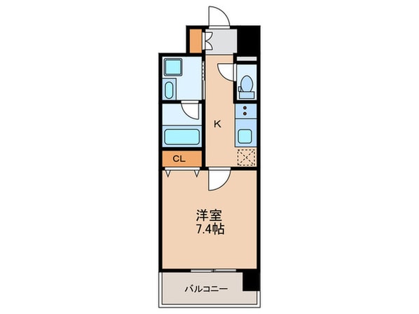 リシュドール大須の物件間取画像